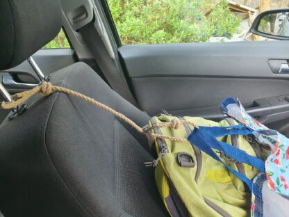 Rope Car Bag Holder